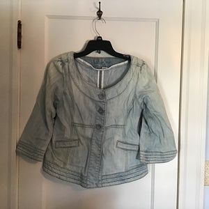 🌼Just in Guess Denim Jean jacket size large